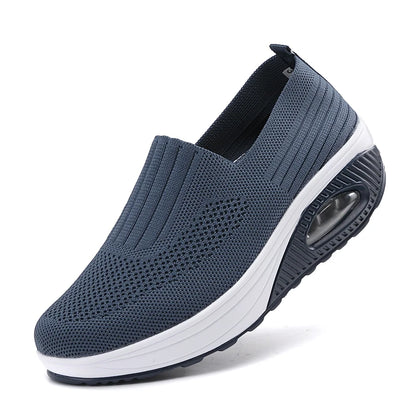 Kvinnors Sportiga Sneakers med Luftkudde och Plattform 10