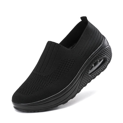 Kvinnors Sportiga Sneakers med Luftkudde och Plattform 7