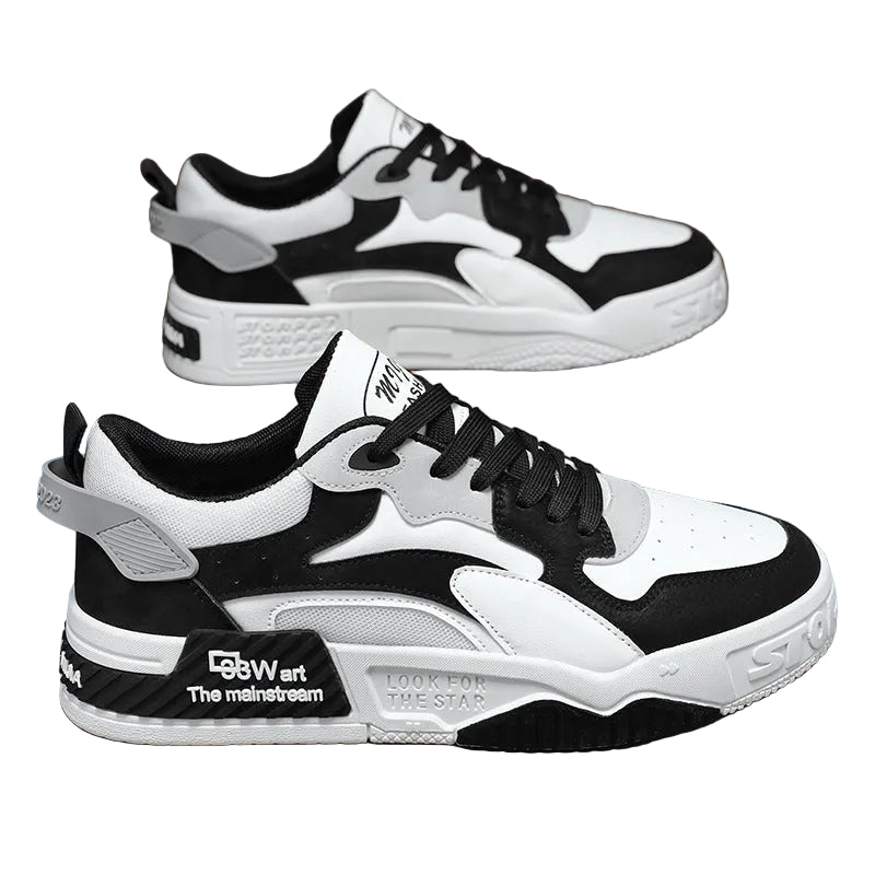 Kvinnors Sportiga Sneakers med Robust Sulprofil 0