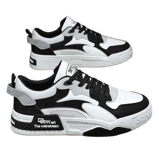 Kvinnors Sportiga Sneakers med Robust Sulprofil 0