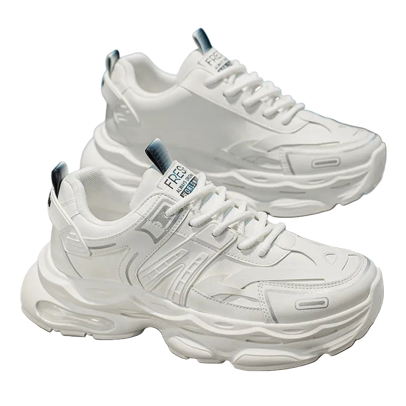 Kvinnors Sportiga Sneakers med Stötdämpande Sulprofil 0