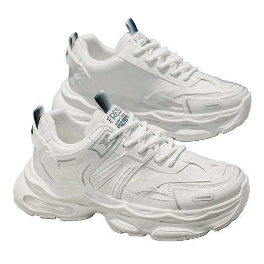 Kvinnors Sportiga Sneakers med Stötdämpande Sulprofil 0