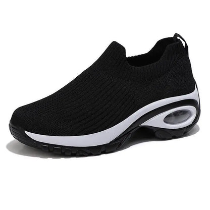 Kvinnors Sportskor Wedge Plattform Andningsbara Sneakers 4