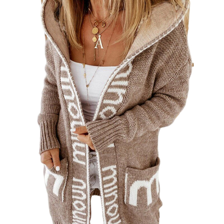 Kvinnors Stickad Cardigan Elegant 0