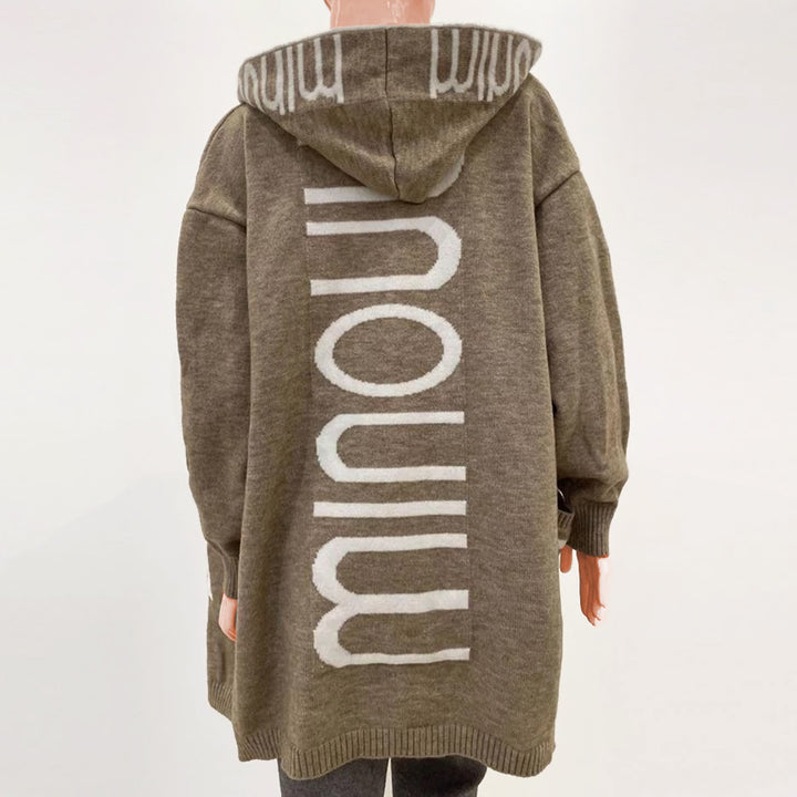 Kvinnors Stickad Cardigan Elegant 3