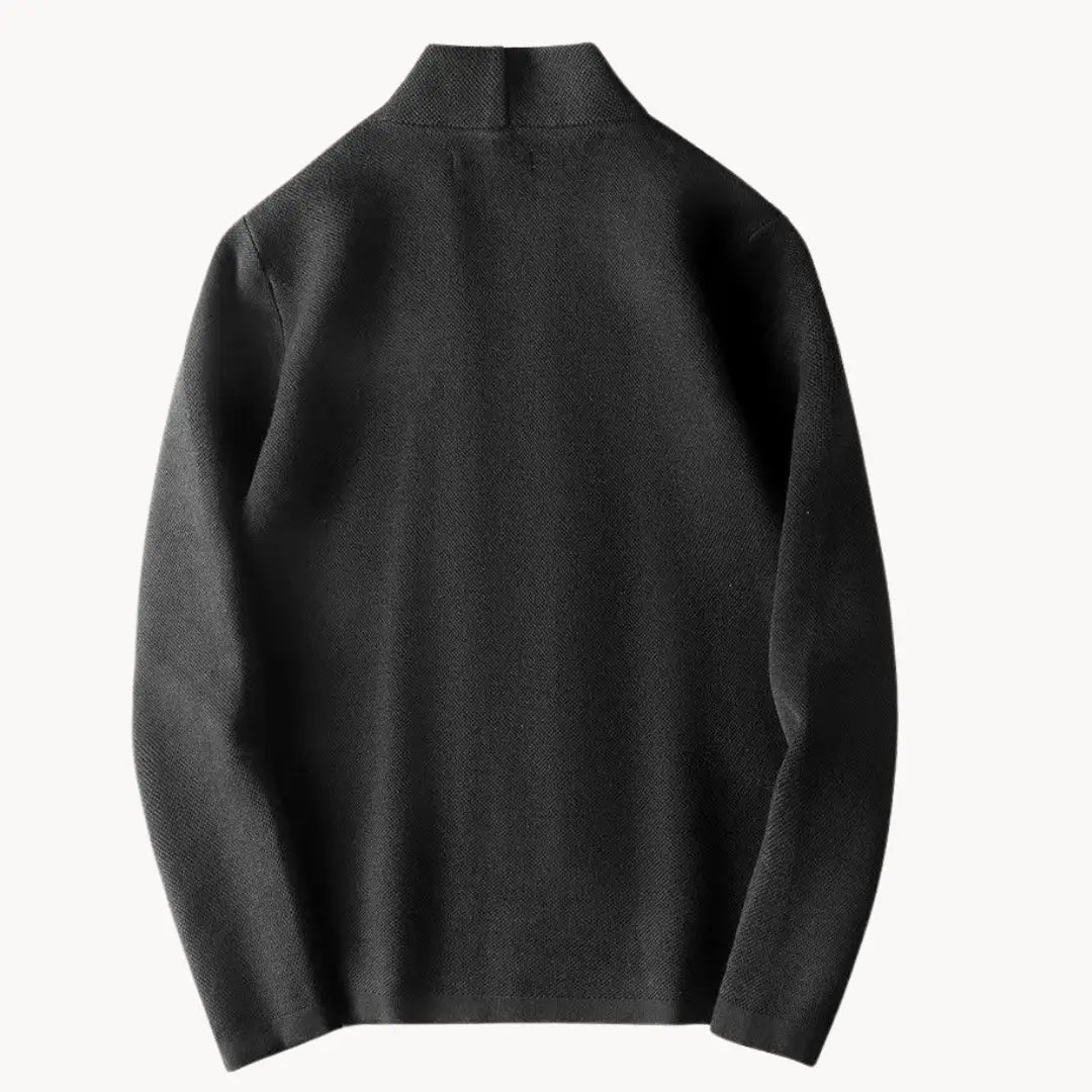 Kvinnors Stickad Kofta Med Raffinerad Design 2