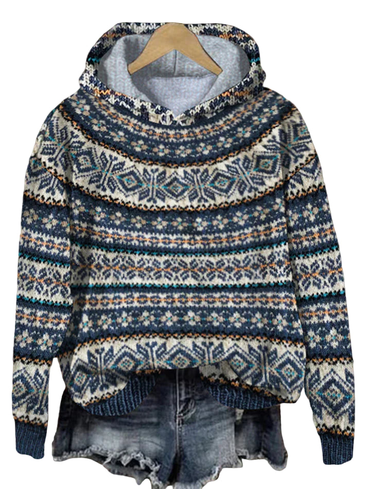 Kvinnors Stickad Tröja Traditionell 0