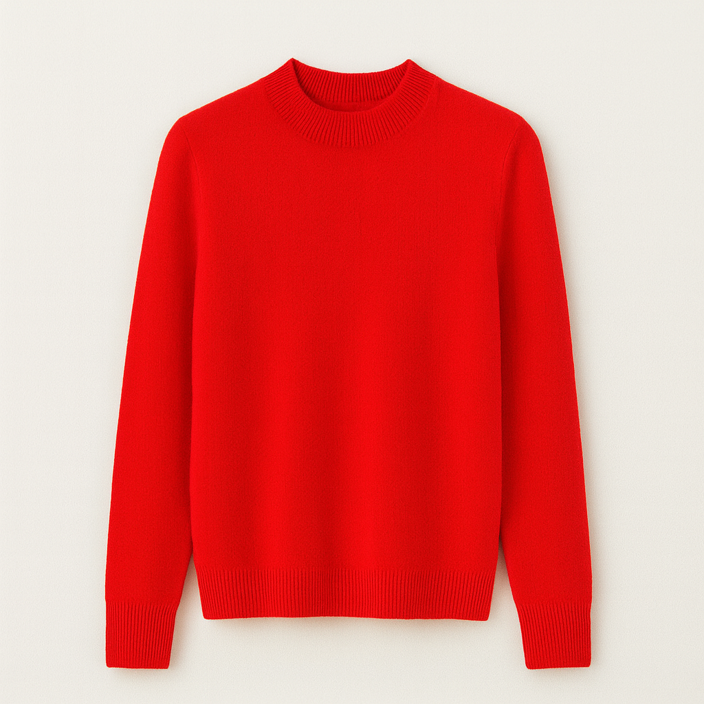 Kvinnors Stickad Tröja för Alla Årstider 12