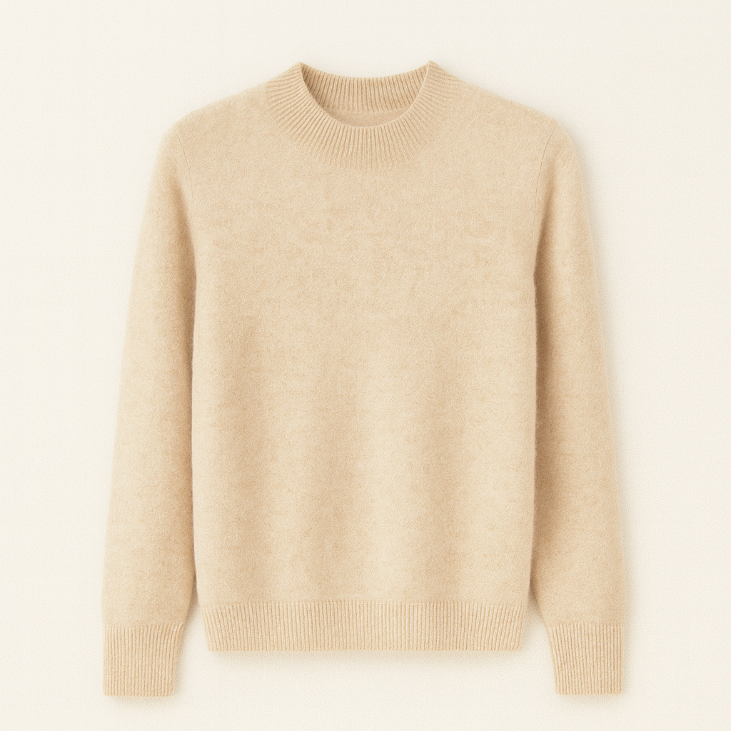 Kvinnors Stickad Tröja för Alla Årstider 2