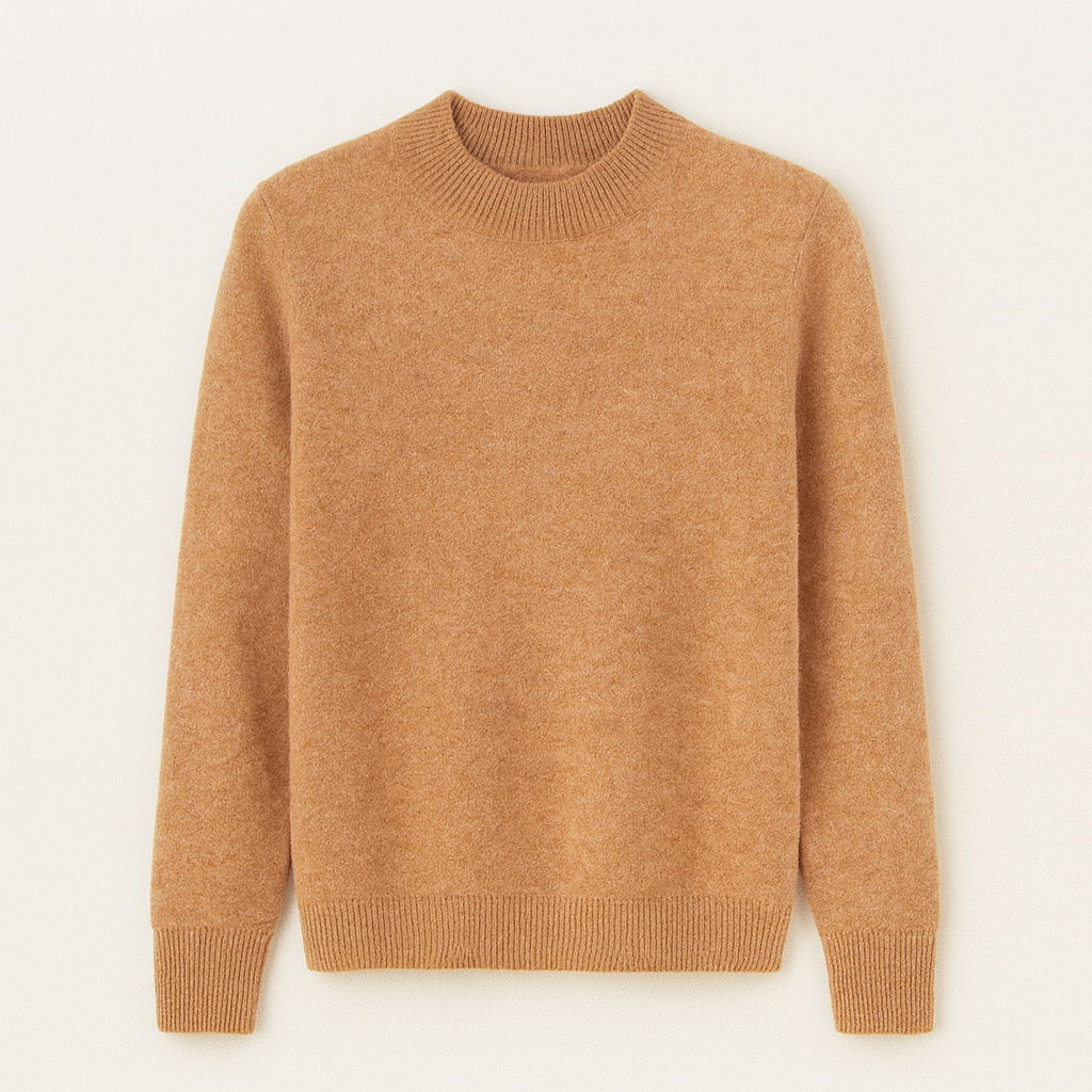 Kvinnors Stickad Tröja för Alla Årstider 5