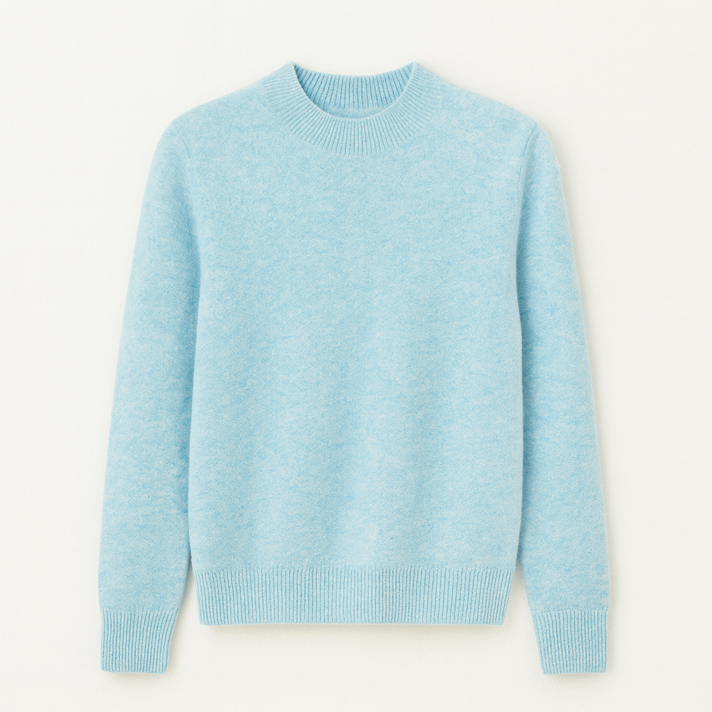 Kvinnors Stickad Tröja för Alla Årstider 8