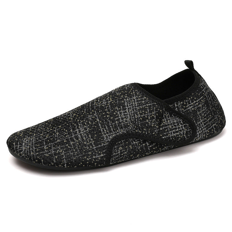 Kvinnors Stickade Tofflor Flexibel Design 0