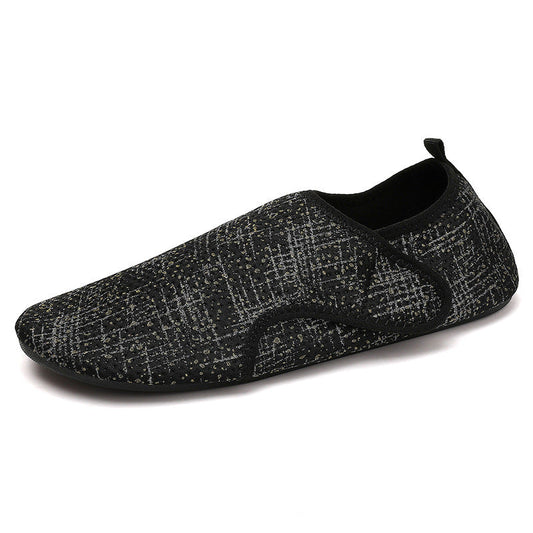 Kvinnors Stickade Tofflor Flexibel Design 0