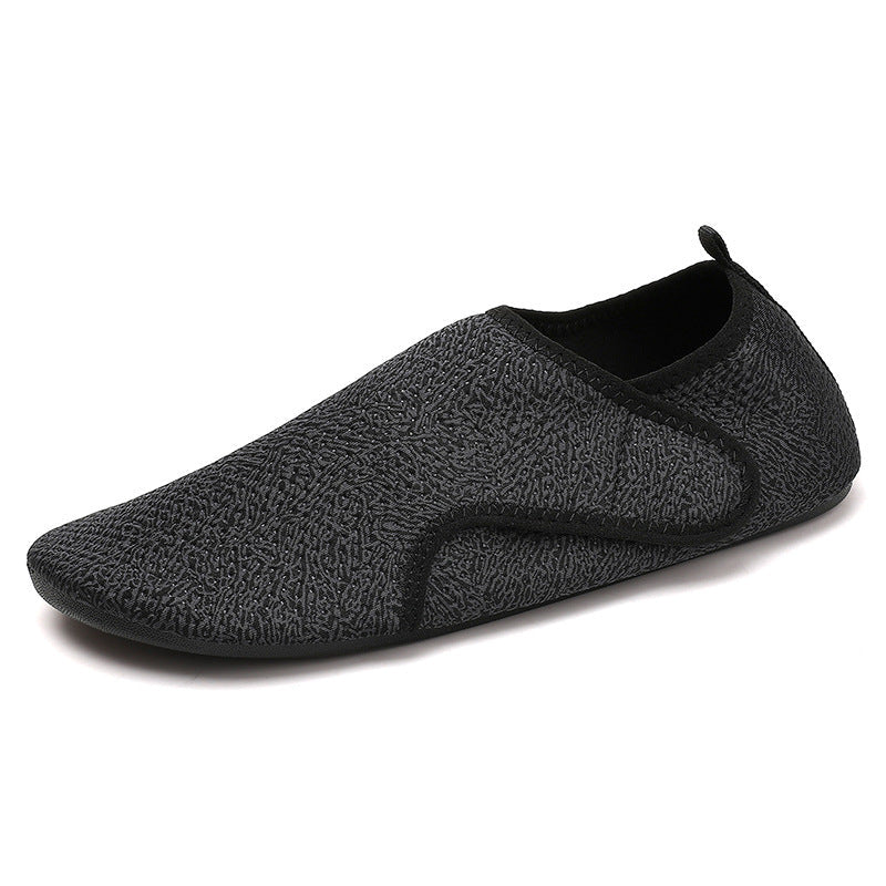 Kvinnors Stickade Tofflor Flexibel Design 6