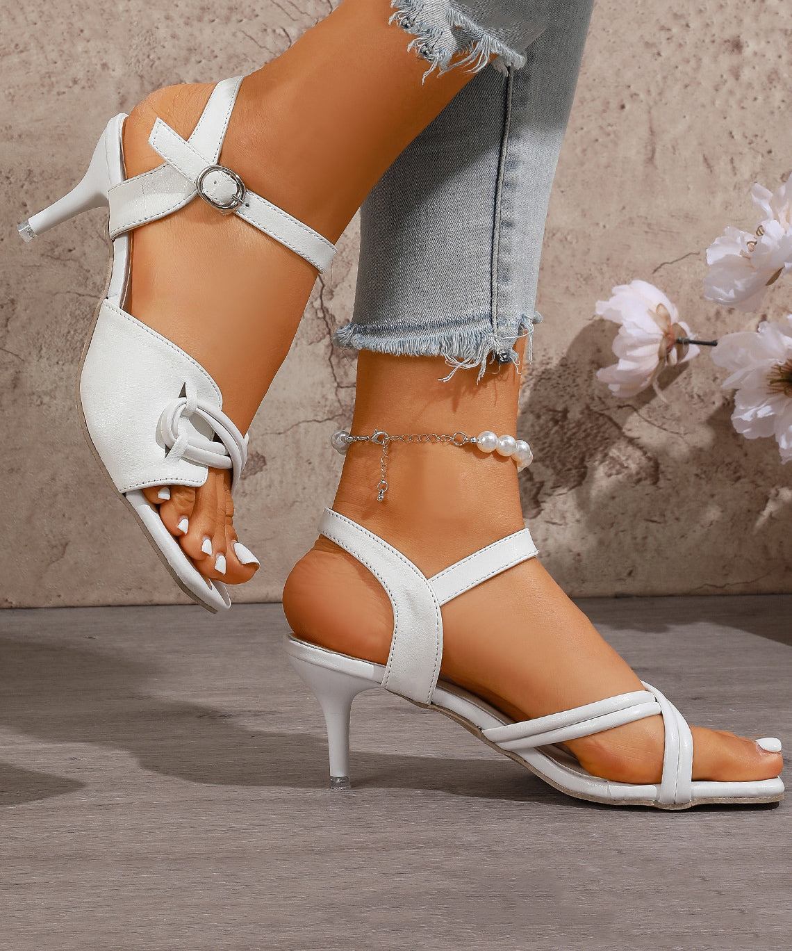 Kvinnors Stiletto Sandaler Chic 0