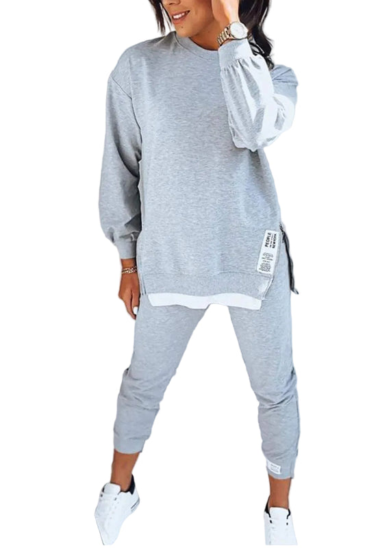 Kvinnors Sweatshirt och Byxor Set Trendigt och Bekvämt 0
