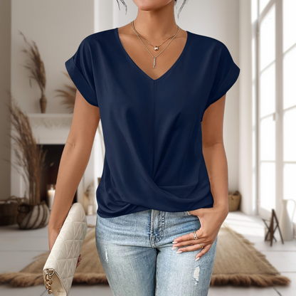 Kvinnors T-shirt Sweetheart Urringning Trendig 4