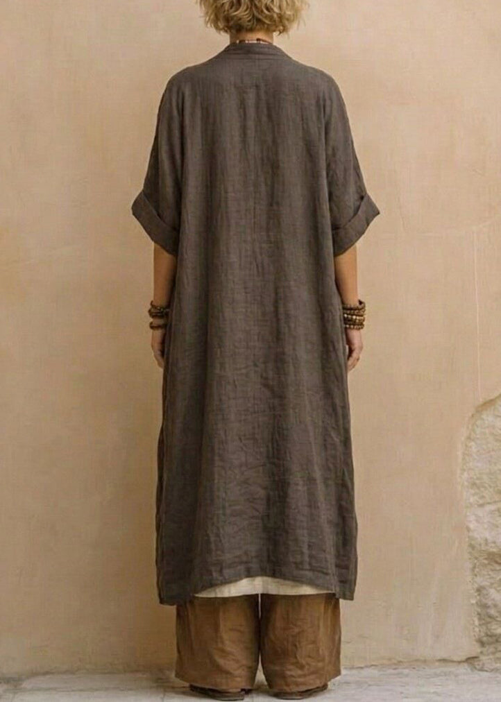 Kvinnors Tredelad Set Boho V-hals 3