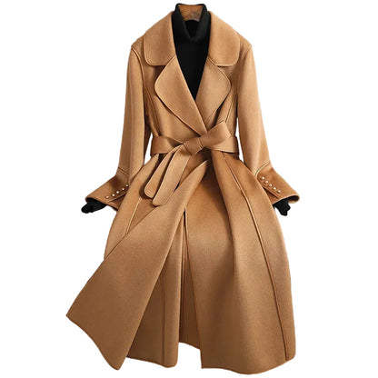 Kvinnors Trenchcoat Klassisk Stil 0