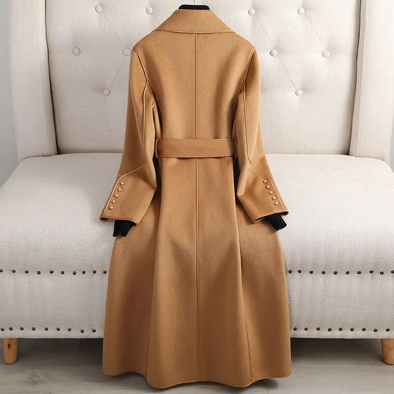 Kvinnors Trenchcoat Klassisk Stil 1