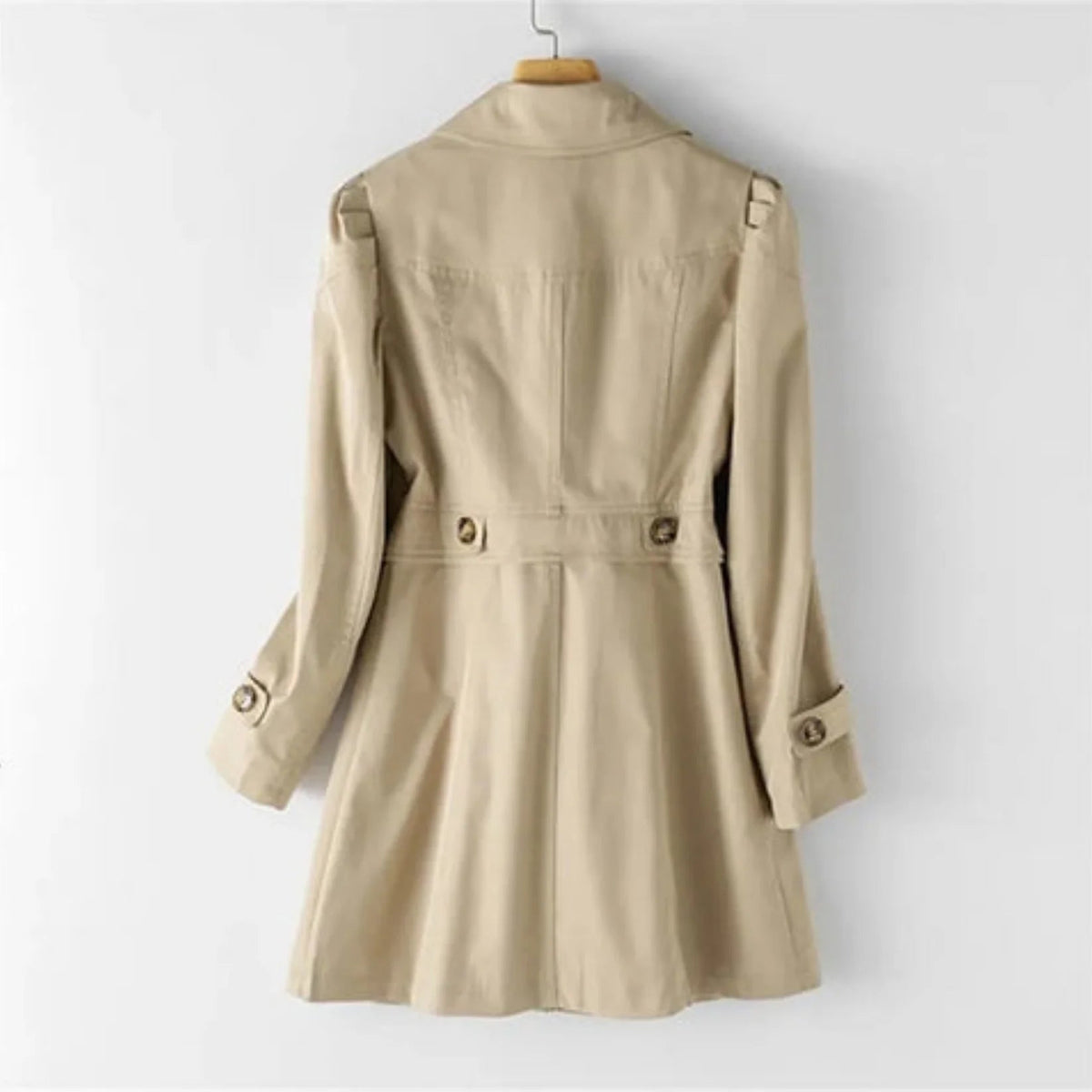 Kvinnors Trenchcoat Klassisk Stil 4