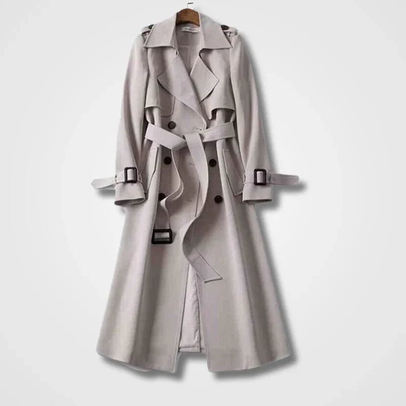 Kvinnors Trenchcoat Vårdesign 5