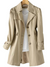 Kvinnors Trenchrock Modern Design 0