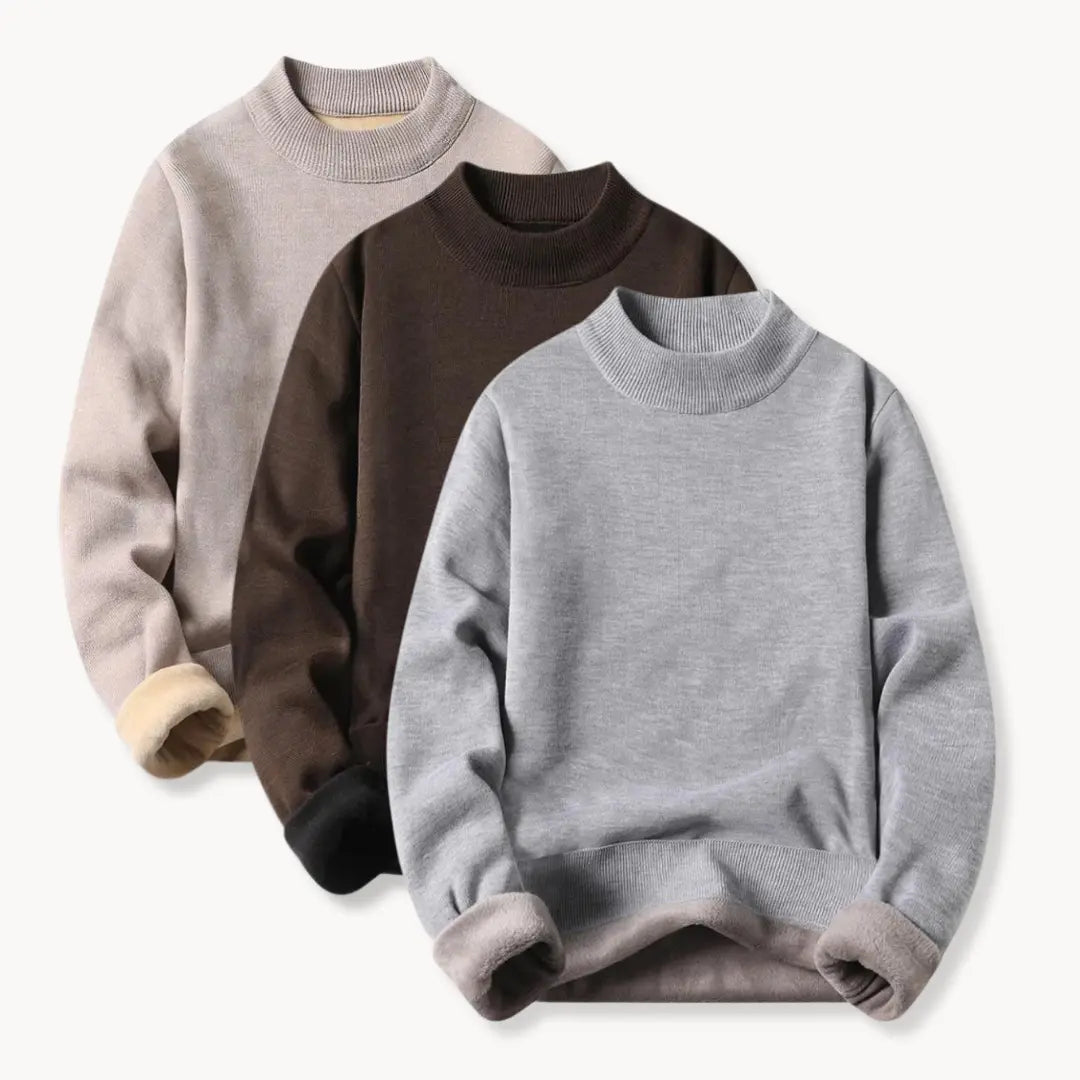 Kvinnors Tröja Rundhals Ribbstickad Detalj Lång Ärmar 2