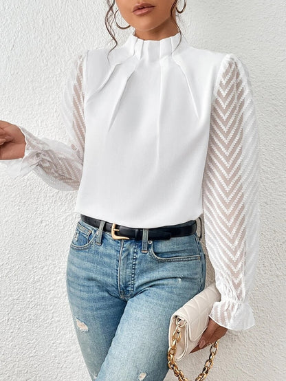 Kvinnors Turtleneck Avslappnad Stil 1