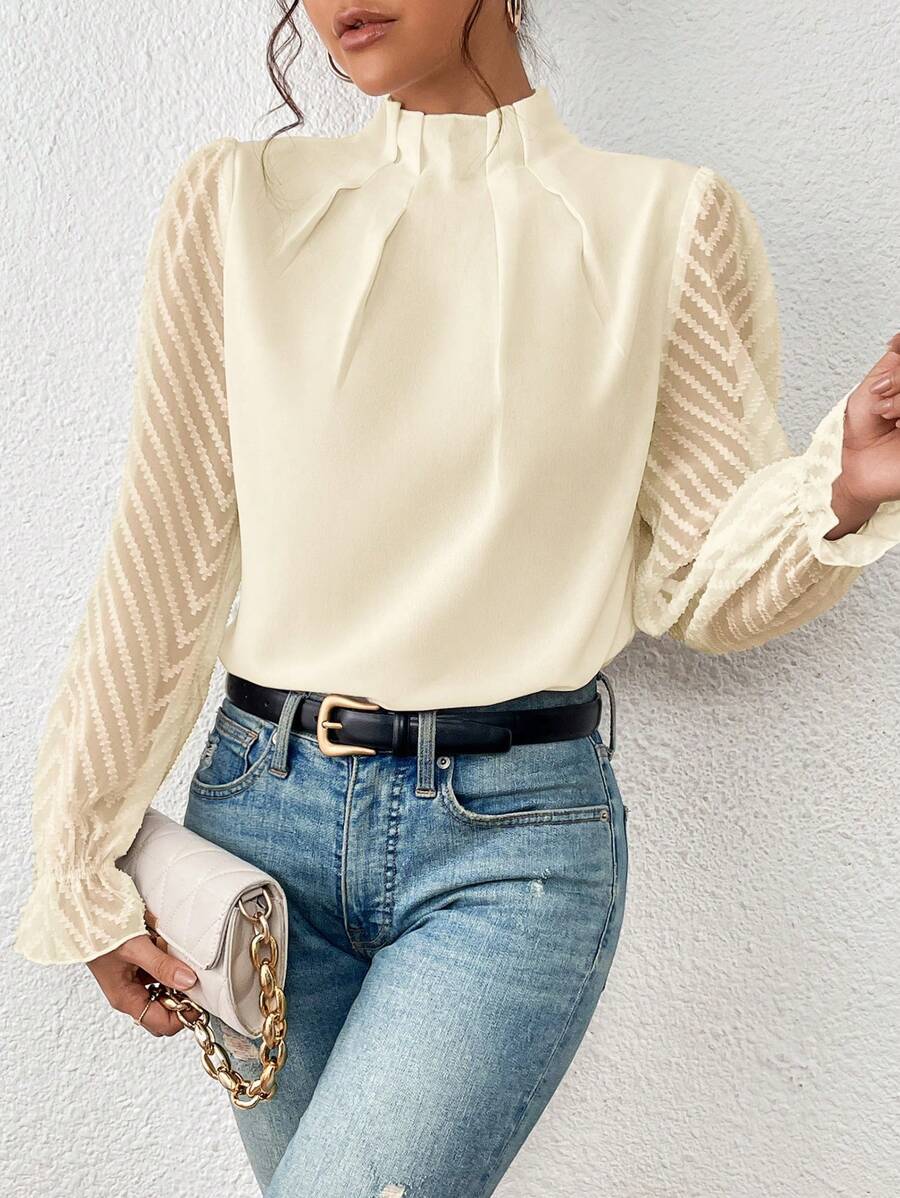 Kvinnors Turtleneck Avslappnad Stil 2