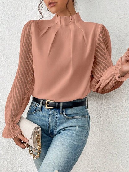 Kvinnors Turtleneck Avslappnad Stil 4