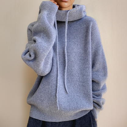 Kvinnors Turtleneck Tröja Chic 4