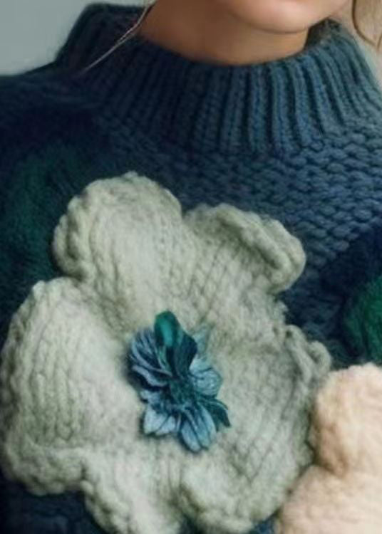 Kvinnors Turtleneck Tröja Mysig 4