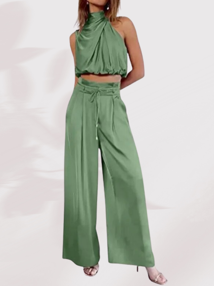 Kvinnors Tvådelad Jumpsuit Trendig 4