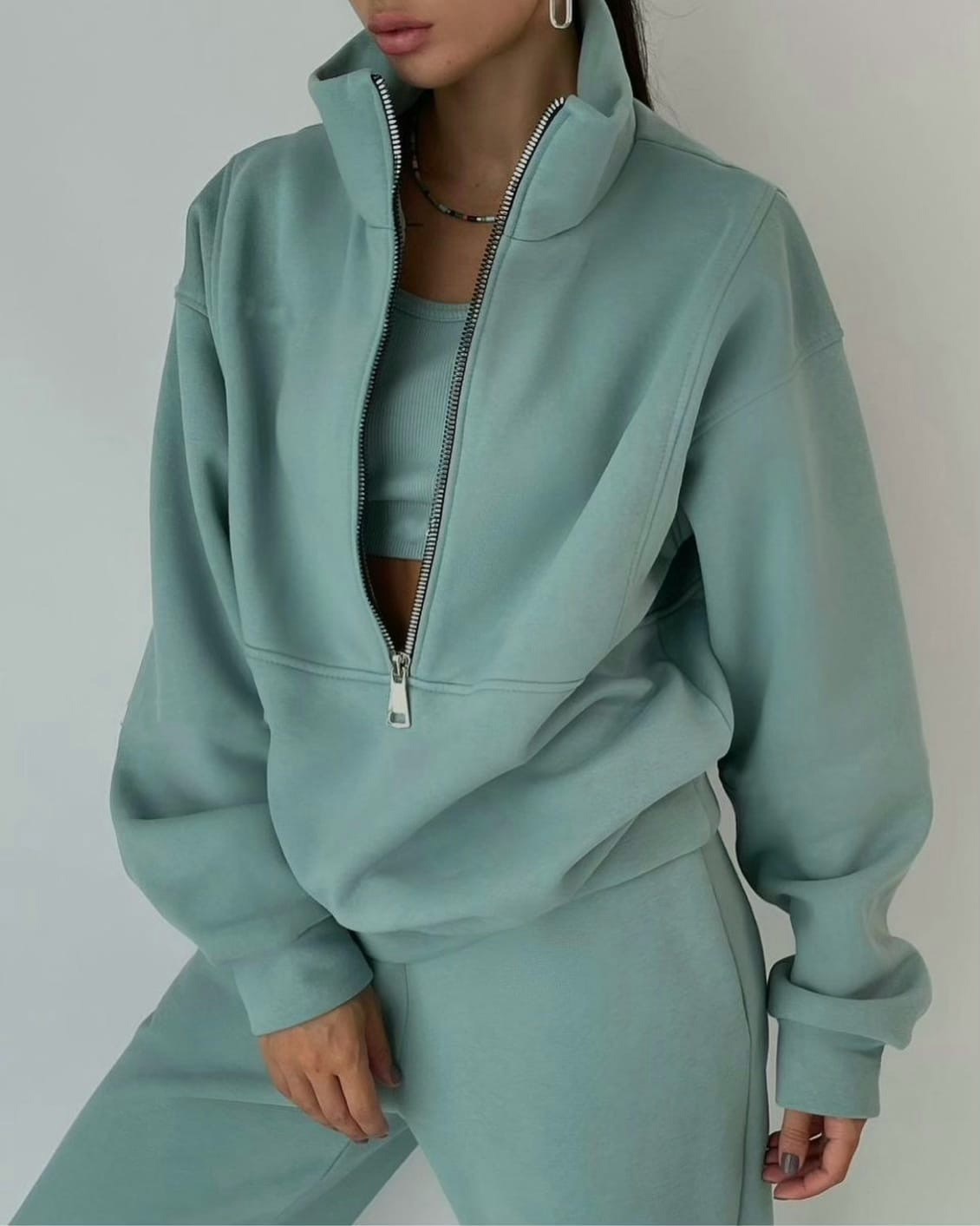 Kvinnors Tvådelad Set Casual Stil 3