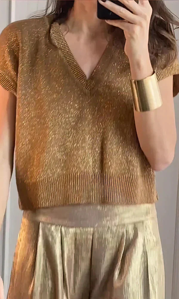 Kvinnors Tvådelat Set Chic 1