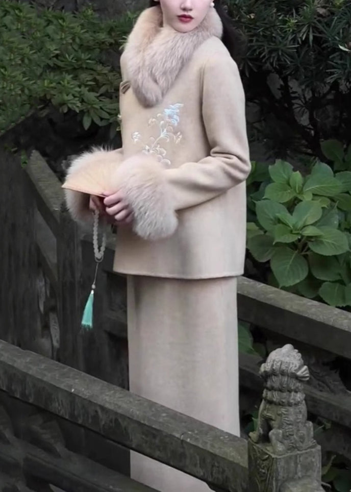 Kvinnors Tvådelat Set Patchwork Design 3