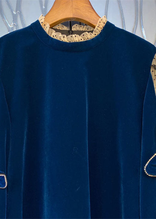 Kvinnors Tyll Patchwork Klänning 2