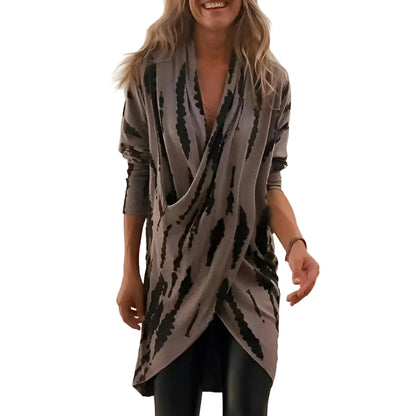 Kvinnors V-ringad Tunika Modern Stil 0