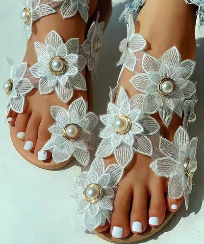 Kvinnors Vandringssandaler med Blommönster 0