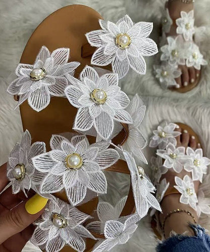 Kvinnors Vandringssandaler med Blommönster 2