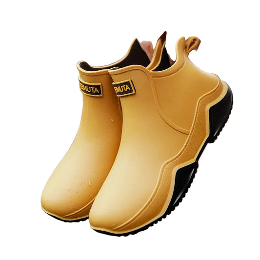 Kvinnors Vattentäta Utomhusstövlar Slip-On 0