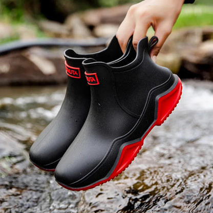 Kvinnors Vattentäta Utomhusstövlar Slip-On 6