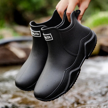 Kvinnors Vattentäta Utomhusstövlar Slip-On 7