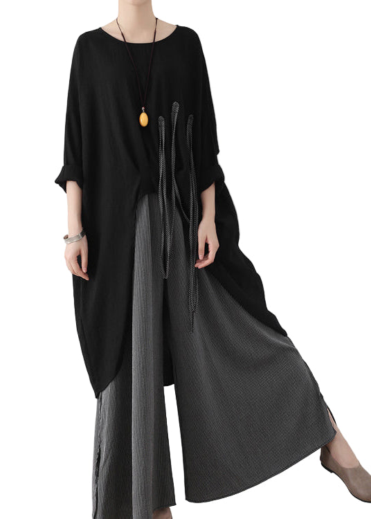 Kvinnors Vida Benbyxor Med Elastisk Midja 0