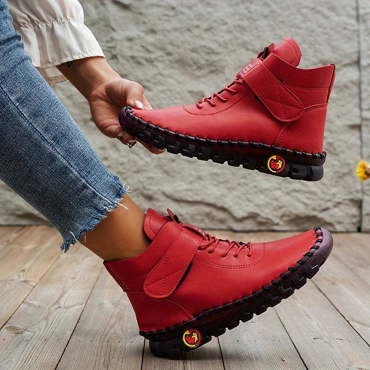 Kvinnors Vinter Sneakers Laarzen Trendig Design 4