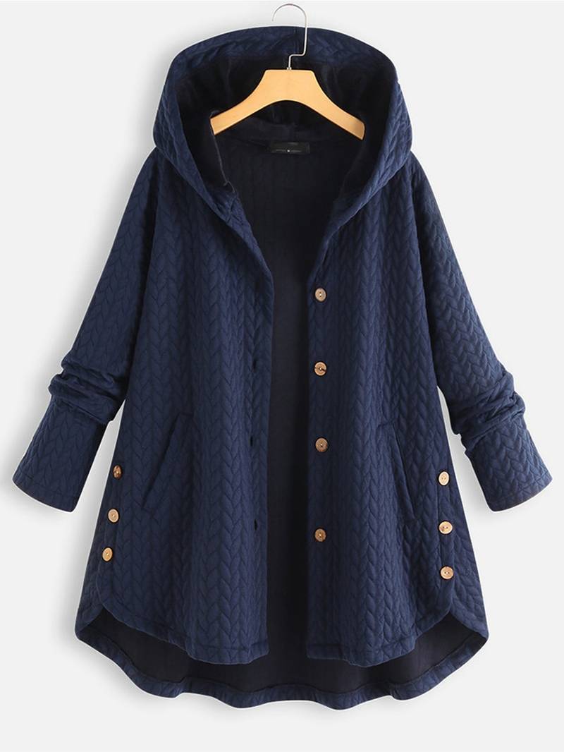 Kvinnors Vinterjacka Med Stil 4