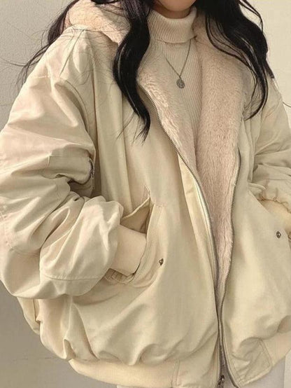 Kvinnors Vinterjacka Oversized 3