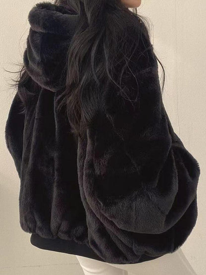 Kvinnors Vinterjacka Oversized 5