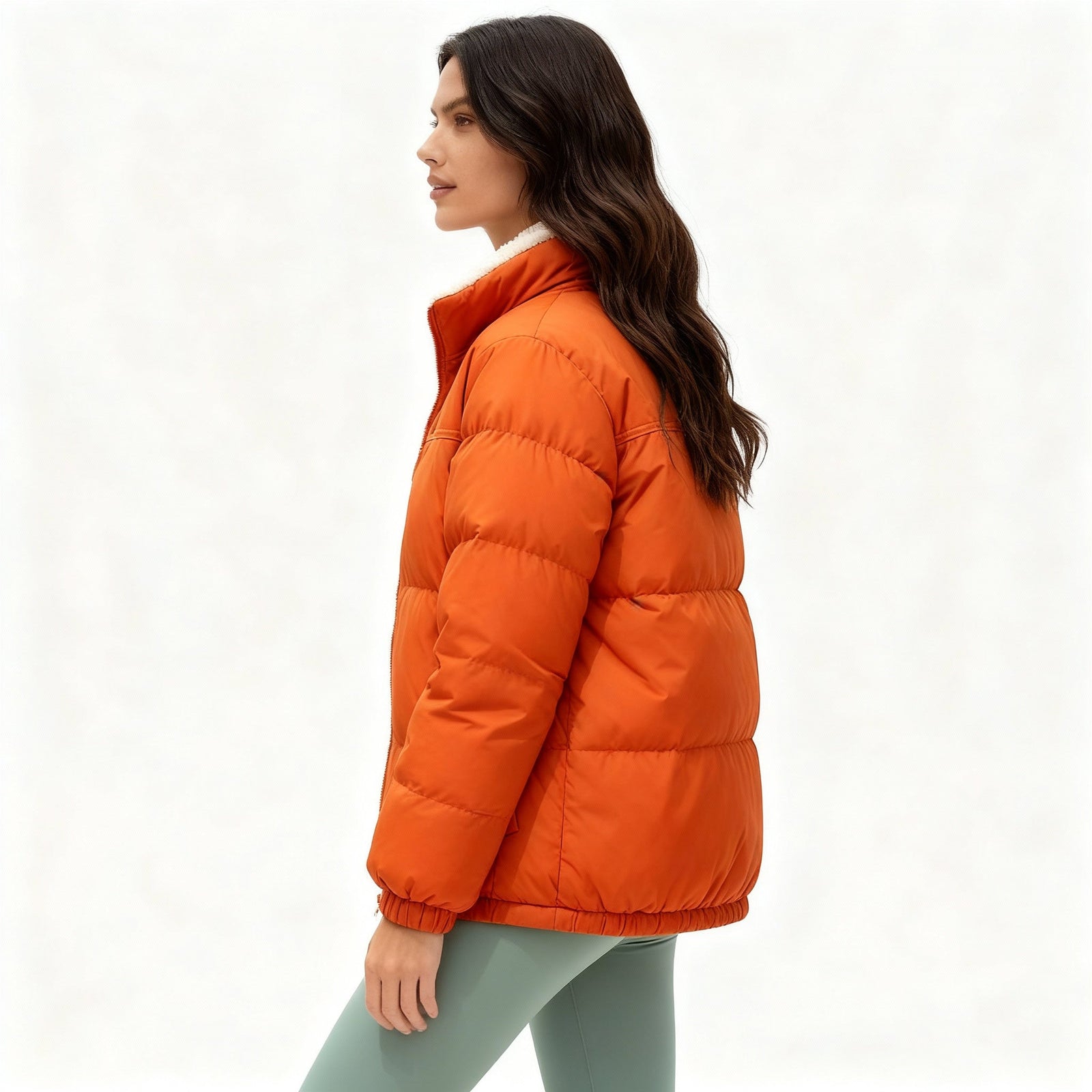 Kvinnors Vinterjacka Quiltad 1